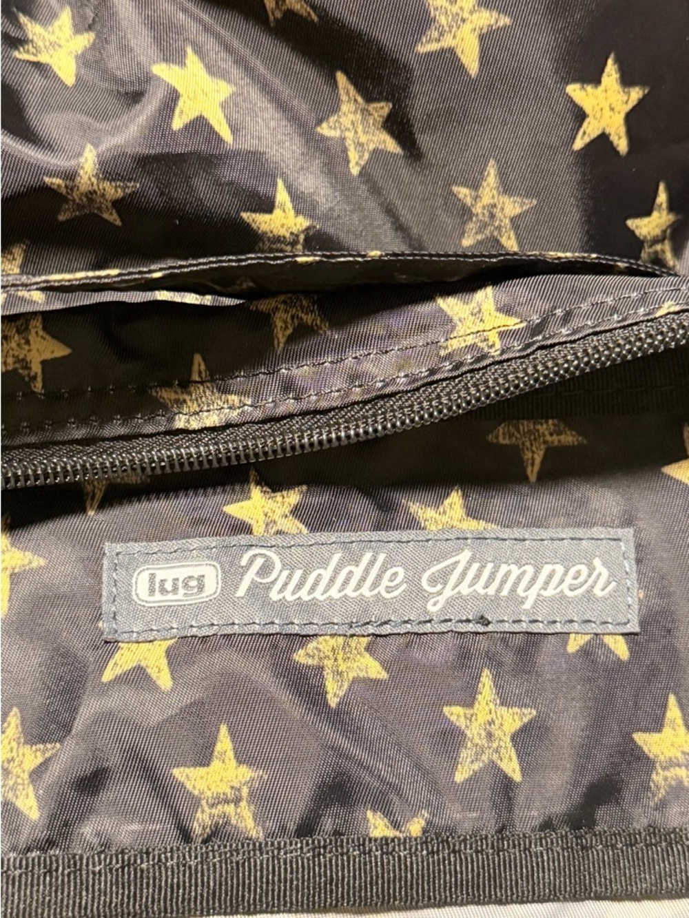 lug Puddle Jumper Packable Travel Tote Star Print - Picture 6 of 8